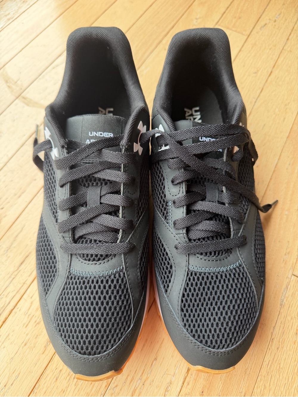Under Armour Black Mesh Athletic Shoes